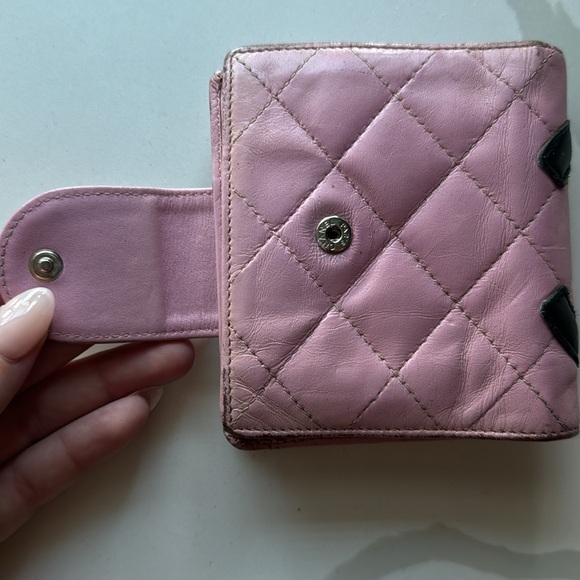 SPECIAL SALE 🔥🔥90’s Vintage Cambon pink bifold wallet - Picture 4 of 10
